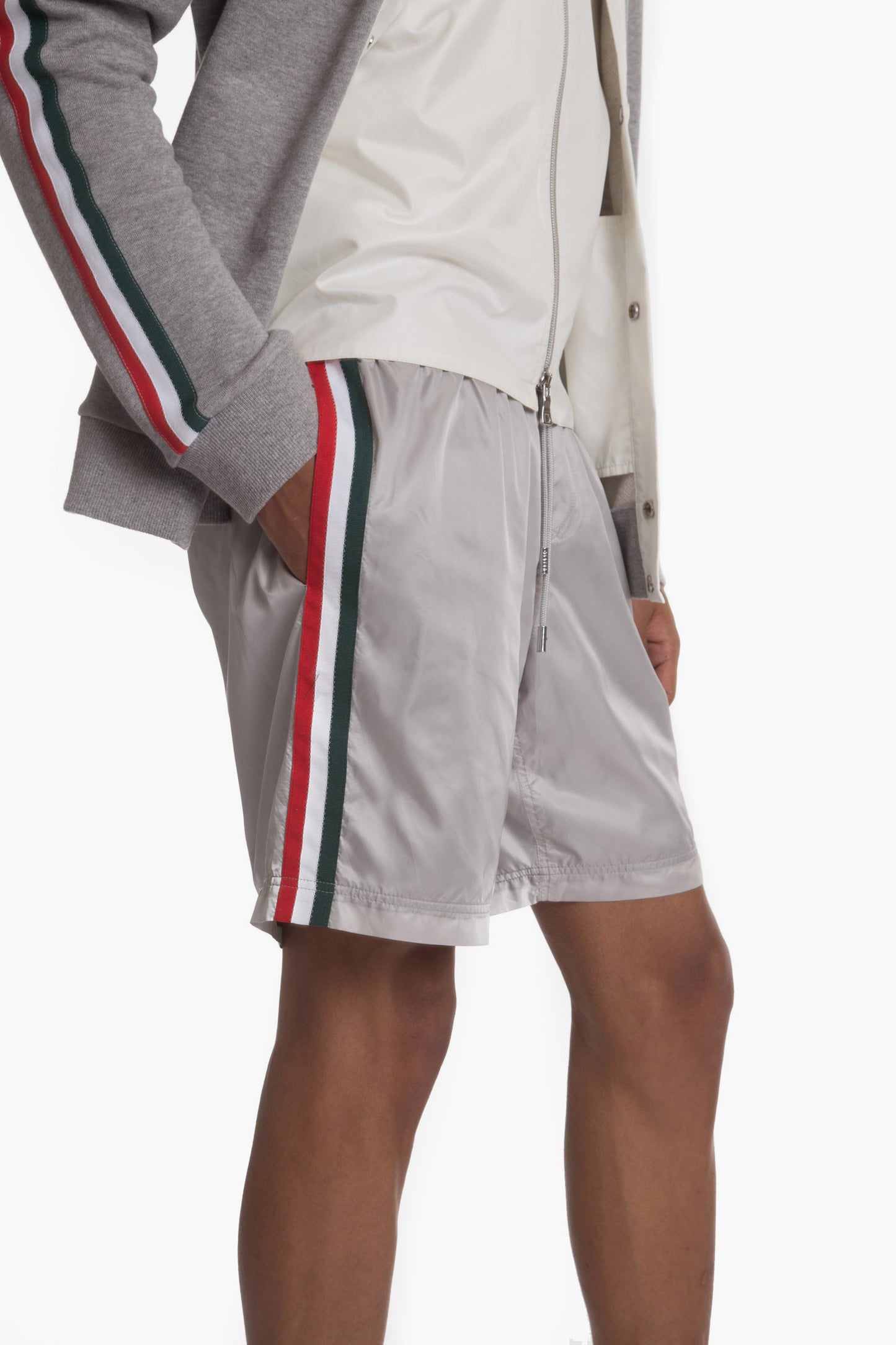 HANDBALL SHORT (SILVER)