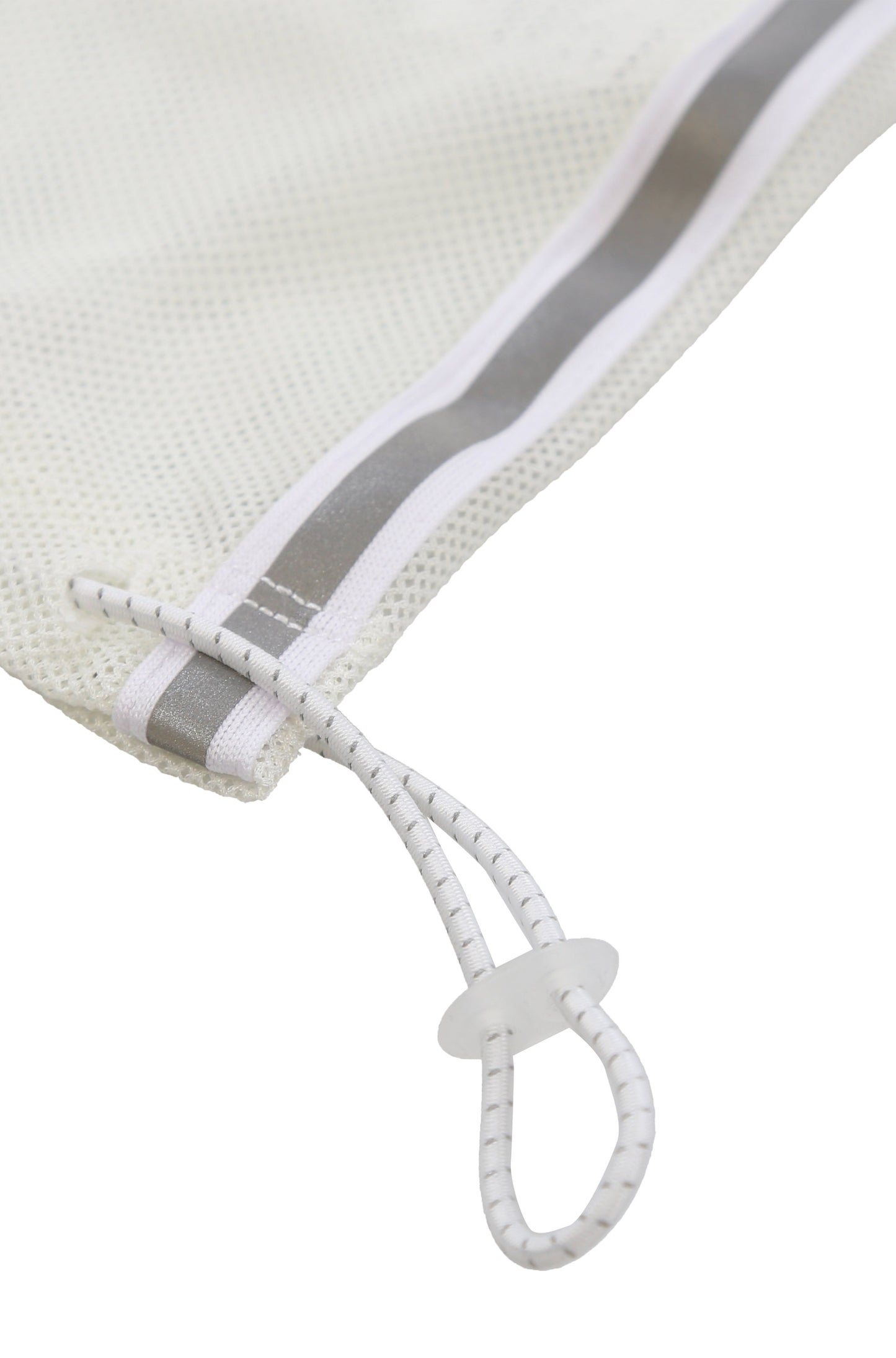 Oyster Mesh Hoodie (White)