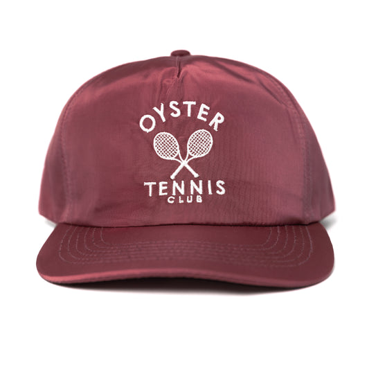 Oyster Tennis Club Hat (Wine)