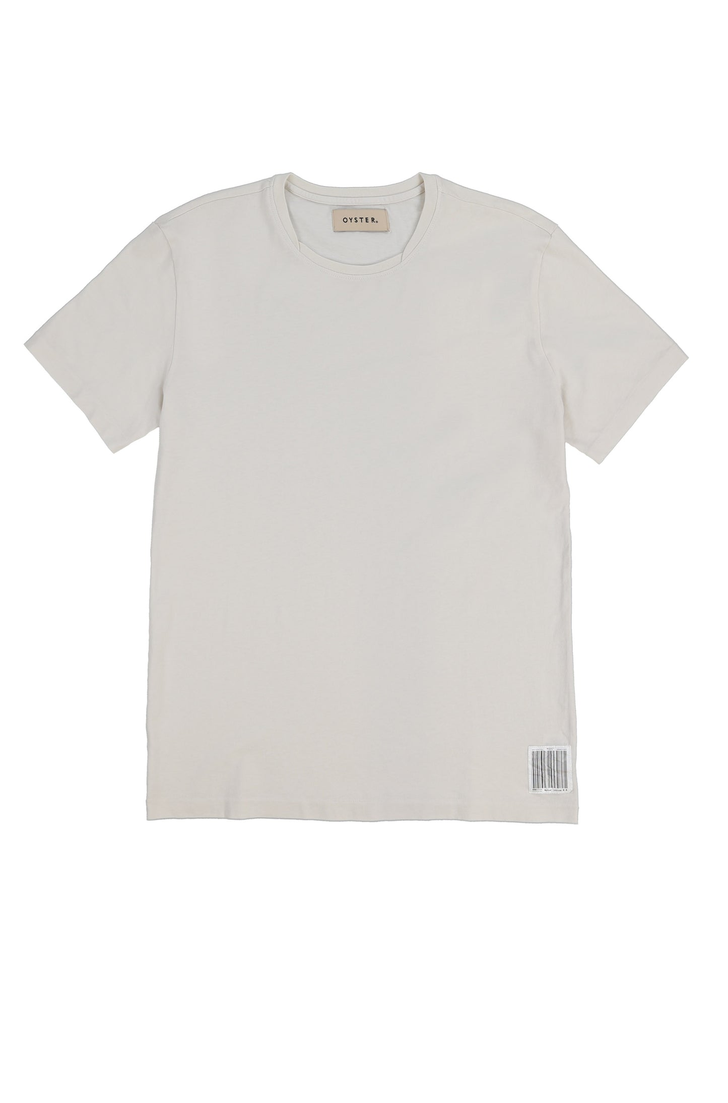 OYSTER NECK LAYERING TEE (VINTAGE WHITE)