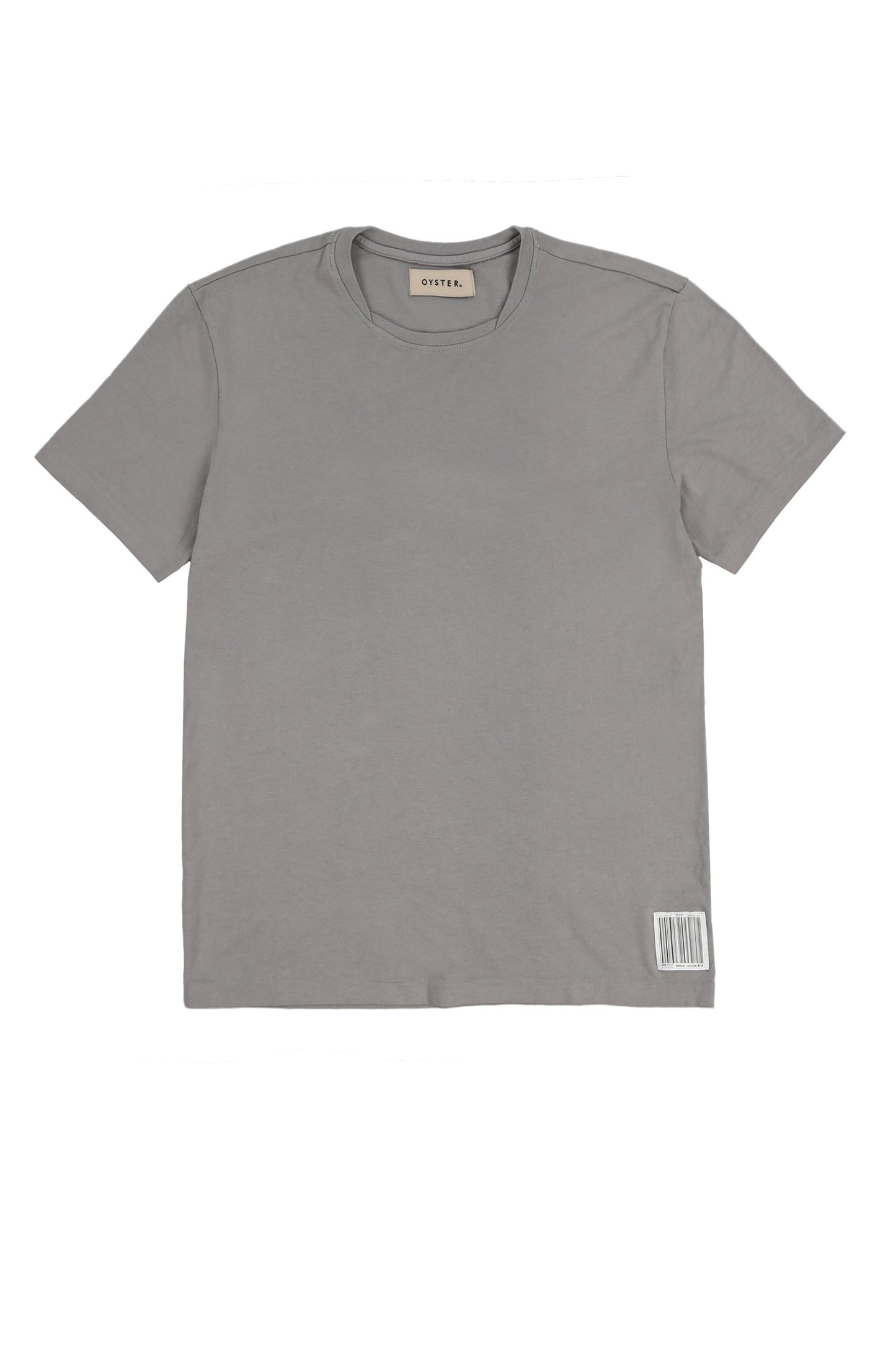 OYSTER NECK LAYERING TEE (STONE)