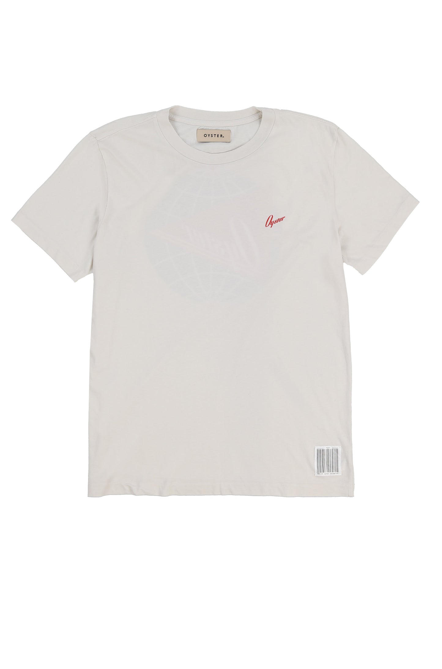 OYSTER PENNANT TEE (VINTAGE WHITE)
