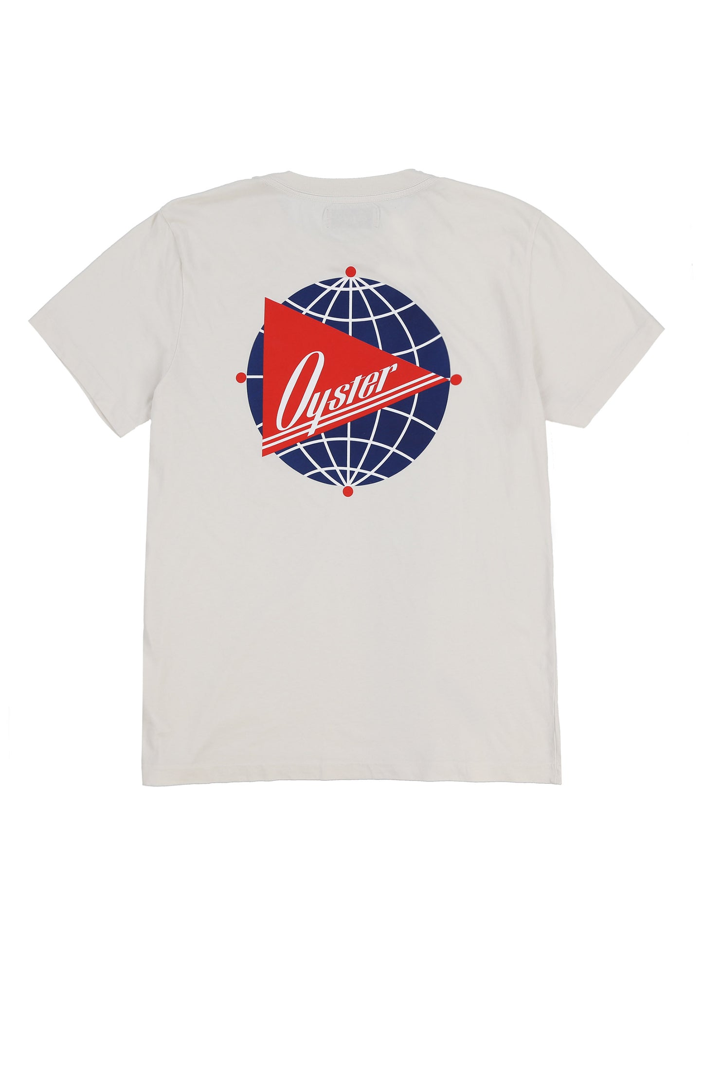 OYSTER PENNANT TEE (VINTAGE WHITE)