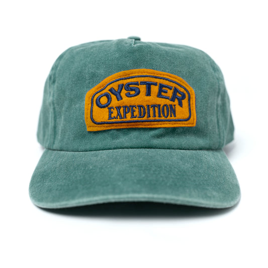 Oyster Expedition Snapback (Washed Green)