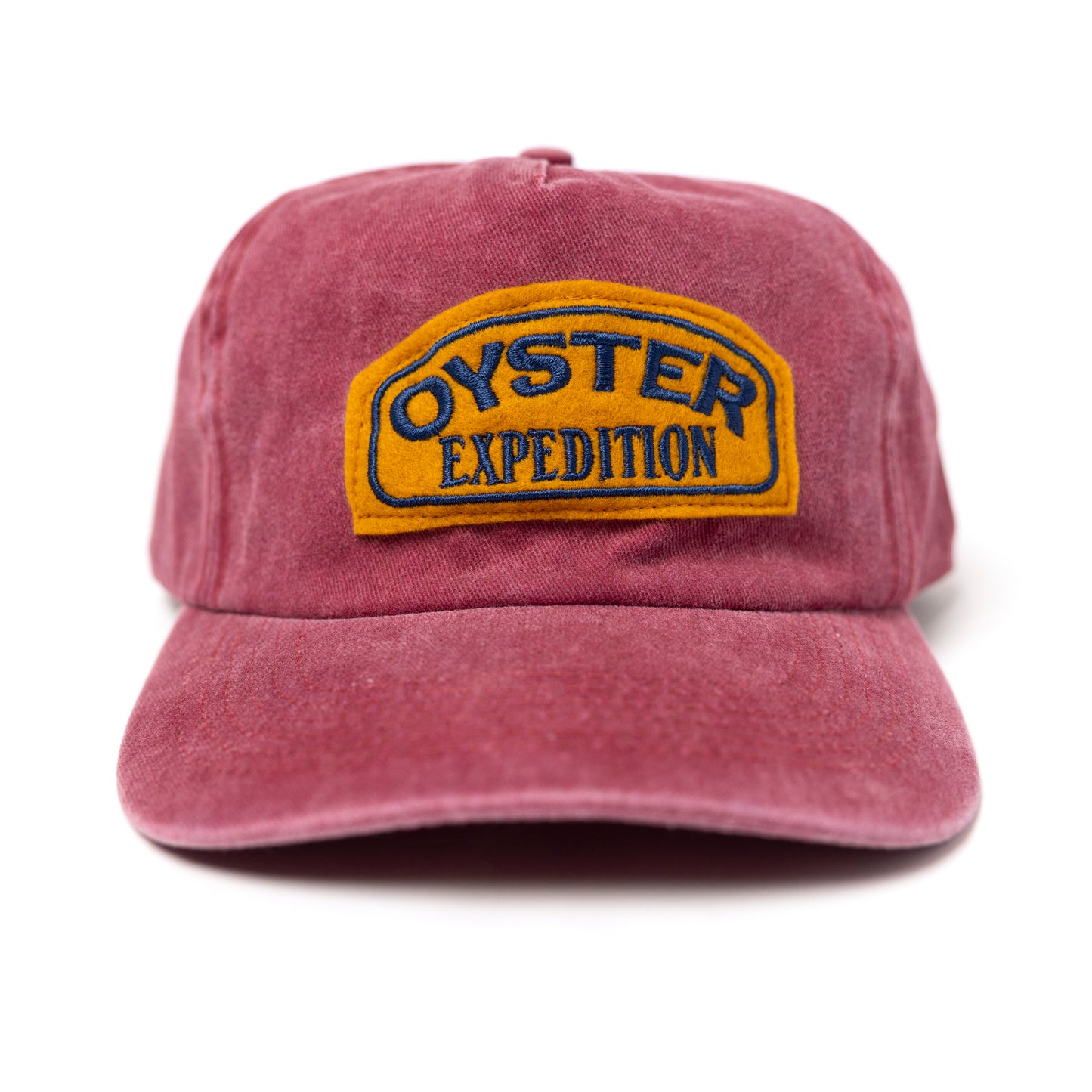 Oyster Expedition Snapback (Washed Wine)